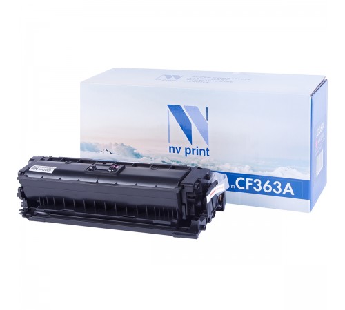 Лазерный картридж NV Print NV-CF363AM для HP LaserJet Color M552dn, M553dn, M553n, M553x, M577dn, M577f (совместимый, пурпурный, 5000 стр.)