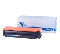Лазерный картридж NV Print NV-CF403XM для HP LaserJet Color Pro M252dw, M252n, M274n, M277dw, M277n (совместимый, пурпурный, 2300 стр.)