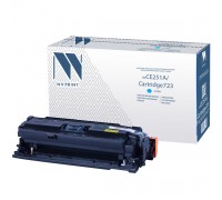 Лазерный картридж NV Print NV-CE251A, 723C для HP LaserJet Color CP3525, CP3525dn, CP3525n, CP3525x (совместимый, голубой, 7000 стр.)