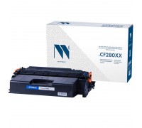 Лазерный картридж NV Print NV-CF280XX для HP LaserJet Pro M401d, M401dn, M401dw, M401a, M401dne (совместимый, чёрный, 10000 стр.)