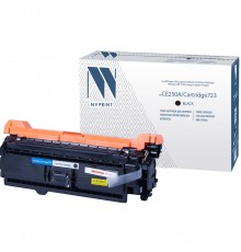 Лазерный картридж NV Print NV-CE250A, 723Bk для HP LaserJet Color CM3530, CM3530fs, CP3525dn, CP3525n (совместимый, чёрный, 5000 стр.)