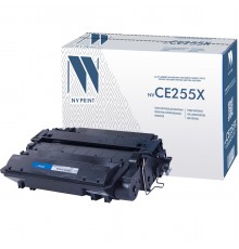 Лазерный картридж NV Print NV-CE255X для HP LaserJet M525dn, M525f, M525c, Pro M521dw, M521dn (совместимый, чёрный, 12500 стр.)