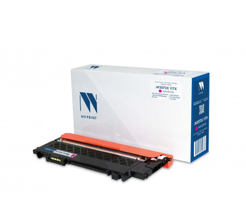 Лазерный картридж NV Print NV-W2073X-117X-M для для HP Color LJ 150, 150A, 150NW, 178NW, 179MFP (совместимый, пурпурный, 1300 стр.)