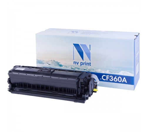 Лазерный картридж NV Print NV-CF360ABk для HP LaserJet Color M552dn, M553dn, M553n, M553x, MFP-M577dn, M577f (совместимый, чёрный, 6000 стр.)