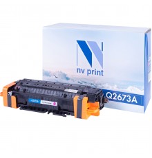 Лазерный картридж NV Print NV-Q2673AM для HP LaserJet Color 3500, 3550n, 3700 (совместимый, пурпурный, 4000 стр.)