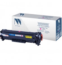 Лазерный картридж NV Print NV-CE413A, CC533A, 718M для HP LaserJet Color M351a, M375nw, M451dn (совместимый, пурпурный, 2800 стр.)