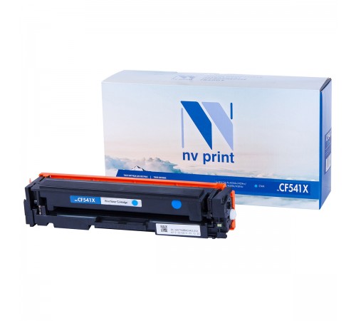 Лазерный картридж NV Print NV-CF541XC для для HP Color LaserJet Pro M254dw, M254nw, MFP M280nw, M281fdn, M281fdw (совместимый, голубой, 2500 стр.)