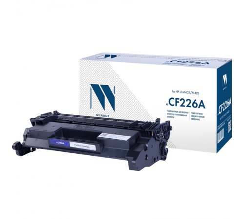 Лазерный картридж NV Print NV-CF226A для HP LaserJet Pro M402, MFP-M426 (совместимый, чёрный, 3100 стр.)
