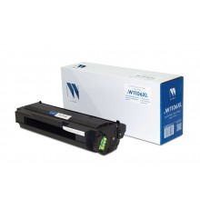 Тонер-картридж NV Print NV-W1106XL для для HP 107a, 107w, 135w, 135a, 137fnw (совместимый, чёрный, 5000 стр.)