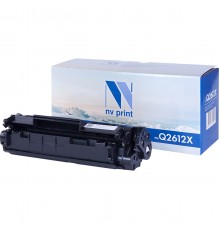 Лазерный картридж NV Print NV-Q2612X для HP LaserJet M1005, 1010, 1012, 1015, 1020, 1022, M1319f, 3015, 3020, 3030 (совместимый, чёрный, 3000 стр.)