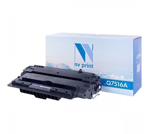 Лазерный картридж NV Print NV-Q7516A для HP LaserJet 5200, 5200L, 5200dtn, 5200tn (совместимый, чёрный, 12000 стр.)