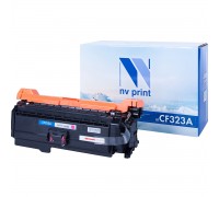 Лазерный картридж NV Print NV-CF323AM для HP LaserJet Color M680dn, M680f, M680z (совместимый, пурпурный, 16500 стр.)