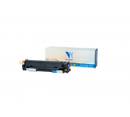 Лазерный картридж NV Print NV-054Y для для Canon i-Sensys LBP-620, 621, 623, 640, MF-640, 641, 642, 643, 644, 645 (совместимый, жёлтый, 1200 стр.)
