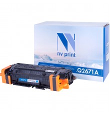 Лазерный картридж NV Print NV-Q2671AC для HP LaserJet Color 3500, 3550n, 3700 (совместимый, голубой, 4000 стр.)