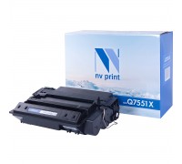 Лазерный картридж NV Print NV-Q7551X для HP LaserJet P3005, P3005d, P3005dn, P3005n, P3005x, M3027, M3027x (совместимый, чёрный, 13000 стр.)