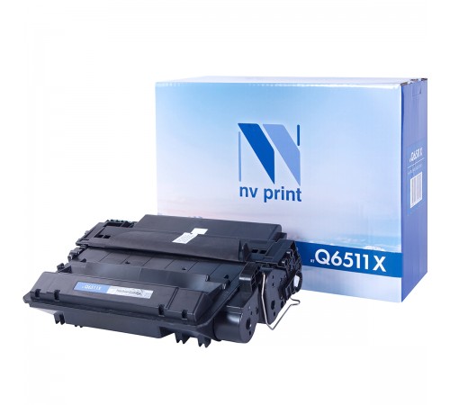 Лазерный картридж NV Print NV-Q6511X для HP LaserJet 2410, 2420, 2420d, 2420dn, 2420n, 2430dtn, 2430t, 2430tn (совместимый, чёрный, 12000 стр.)