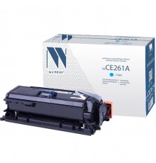 Лазерный картридж NV Print NV-CE261AC для HP LaserJet Color CP4025n, CP4025dn, CP4525n, CP4525dn, CP4525xn (совместимый, голубой, 11000 стр.)