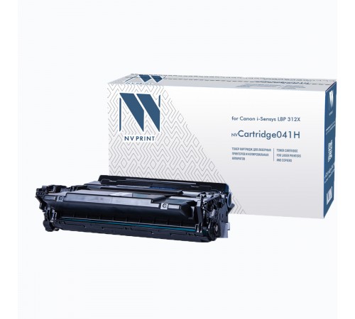 Лазерный картридж NV Print NV-041H для для Canon LBP312x, С-041H (совместимый, чёрный, 20000 стр.)
