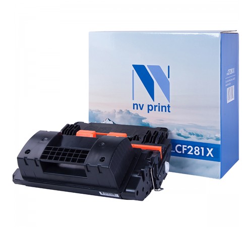 Лазерный картридж NV Print NV-CF281X для HP LaserJet Enterprise M605dn, 606dn, MFP-M630dn (25000 стр., чёрный) (совместимый, чёрный, 25000 стр.)