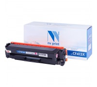 Лазерный картридж NV Print NV-CF413XM для HP LaserJet Color Pro M377dw, M452nw, M452dn, M477fdn, M477fdw (совместимый, пурпурный, 5000 стр.)