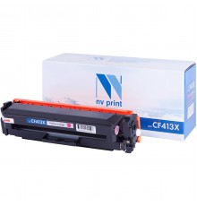 Лазерный картридж NV Print NV-CF413XM для HP LaserJet Color Pro M377dw, M452nw, M452dn, M477fdn, M477fdw (совместимый, пурпурный, 5000 стр.)