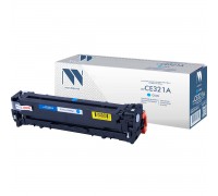 Лазерный картридж NV Print NV-CE321AC для HP LaserJet Color Pro CP1525n, CP1525nw, CM1415fn, CM1415fnw (совместимый, голубой, 1300 стр.)