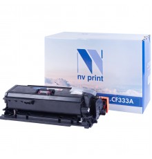Лазерный картридж NV Print NV-CF333AM для HP LaserJet Color M651dn, M651n, M651xh (совместимый, пурпурный, 15000 стр.)