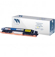 Лазерный картридж NV Print NV-CE312A, 729Y для HP LaserJet Color Pro 100 M175a, M175nw, CP1025, CP1025nw (совместимый, жёлтый, 1000 стр.)