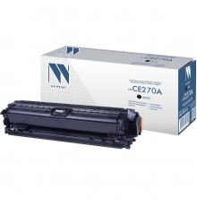 Лазерный картридж NV Print NV-CE270ABk для HP LaserJet Color CP5525dn, CP5525n, CP5525xh, M750dn, M750n (совместимый, чёрный, 13500 стр.)