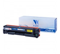Лазерный картридж NV Print NV-CF401AC для HP Laser Jet Color Pro M252dw, M252n, M274n, M277dw, M277n7 (совместимый, голубой, 1400 стр.)