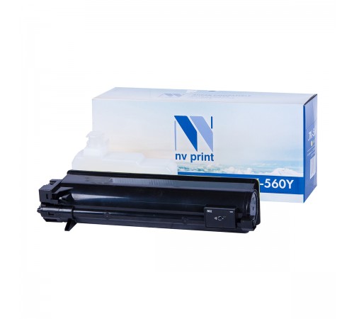 Лазерный картридж NV Print NV-TK560Y для для Kyocera FS-C5300dn, Kyocera FS-C5350dn, Kyocera FS-C5300, Kyocera FS-C5350, Kyocera ECOSYS P6030, TK-560Y (совместимый, жёлтый, 10000 стр.)