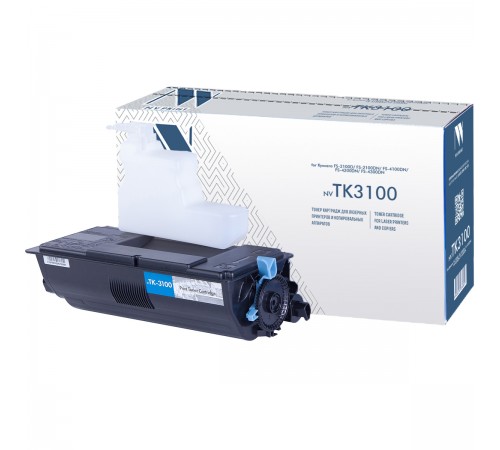 Лазерный картридж NV Print NV-TK3100 для Kyocera FS-2100D, 2100DN, ECOSYS M3040dn, M3540dn (совместимый, чёрный, 12500 стр.)