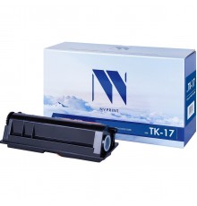 Тонер-картридж NV Print NV-TK17 для Kyocera FS-1000, 1000+, 1010, 1050 (совместимый, чёрный, 6000 стр.)