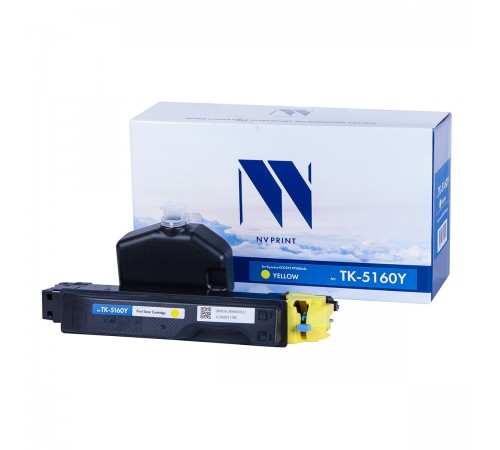 Лазерный картридж NV Print NV-TK5160Y для для Kyocera ECOSYS P7040cdn, TK-5160Y (совместимый, жёлтый, 12000 стр.)