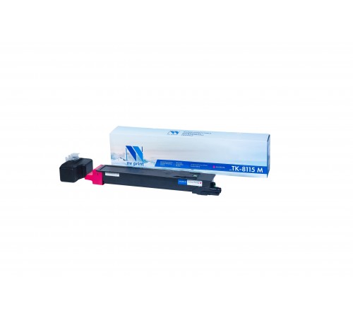 Лазерный картридж NV Print NV-TK8115M для для Kyocera ECOSYS M8124, Kyocera ECOSYS M8130, TK-8115M (совместимый, пурпурный, 6000 стр.)