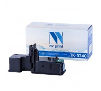 Тонер-картридж NV Print NV-TK5240C для Kyocera ECOSYS M5526cdn, Kyocera ECOSYS P5026cdn совместимый, голубой, 3000 стр.)