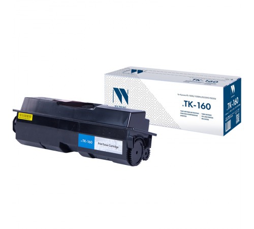 Лазерный картридж NV Print NV-TK160 для Kyocera FS-1120D, 1120DN, ECOSYS P2035d (совместимый, чёрный, 2500 стр.)