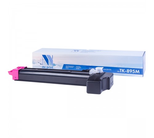 Лазерный картридж NV Print NV-TK895M для Kyocera FS-C8020MFP, C8025MFP, C8520MFP, C8525MFP (совместимый, пурпурный, 6000 стр.)