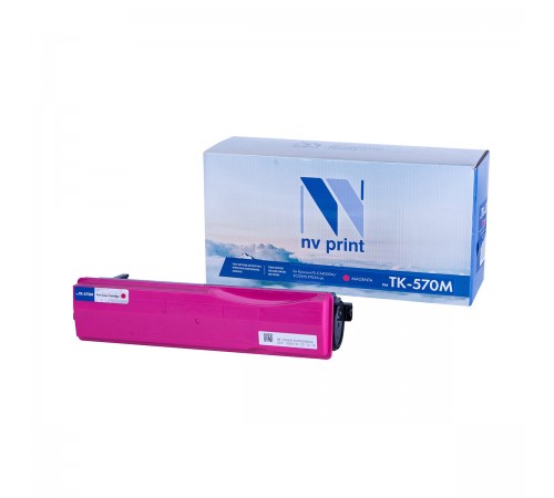 Лазерный картридж NV Print NV-TK570M для для Kyocera ECOSYS P7035cdn, Kyocera ECOSYS P7035, Kyocera FS-C5400, Kyocera FS-C5400cdn, TK-570M (совместимый, пурпурный, 12000 стр.)