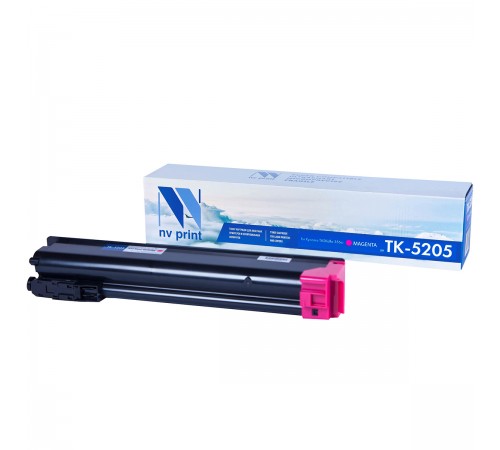 Лазерный картридж NV Print NV-TK5205M для Kyocera TASKalfa 356ci (совместимый, пурпурный, 12000 стр.)