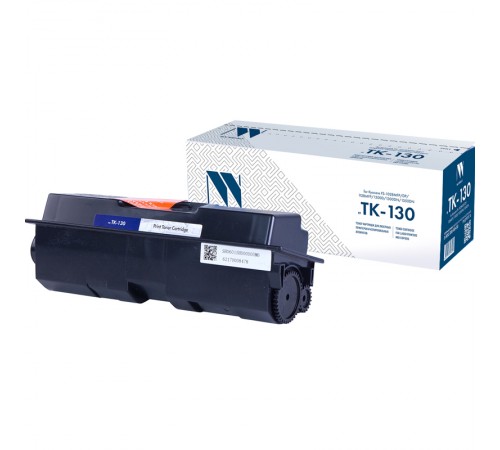 Лазерный картридж NV Print NV-TK130 для Kyocera FS-1028MFP, DP, 1128MFP, 1300D, 1300DN, 1350DN (совместимый, чёрный, 7200 стр.)