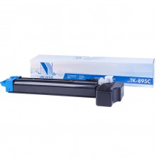 Тонер-картридж NV Print NV-TK895C для Kyocera FS-C8020MFP, C8025MFP, C8520MFP, C8525MFP (совместимый, голубой, 6000 стр.)