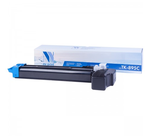 Лазерный картридж NV Print NV-TK895C для Kyocera FS-C8020MFP, C8025MFP, C8520MFP, C8525MFP (совместимый, голубой, 6000 стр.)