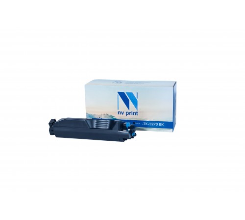 Лазерный картридж NV Print NV-TK5270Bk для для Kyocera ECOSYS M6230, Kyocera ECOSYS P6230, Kyocera ECOSYS M6630, TK-5270K (совместимый, чёрный, 8000 стр.)