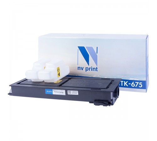 Лазерный картридж NV Print NV-TK675 для Kyocera KM-2540, 2560, 3040, 3060 (совместимый, чёрный, 21000 стр.)