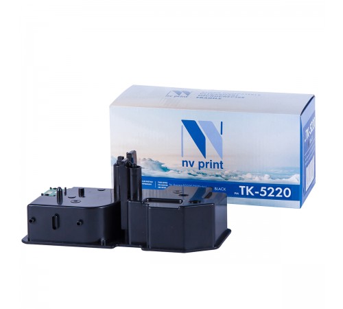 Лазерный картридж NV Print NV-TK5220Bk для для Kyocera ECOSYS P5021cdw, P5021cdn, M5521cdw, M5521cdn (совместимый, чёрный, 1200 стр.)