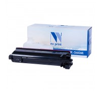 Тонер-картридж NV Print NV-TK560M для Kyocera FS-C5300dn, Kyocera FS-C5350dn, Kyocera FS-C5300 (совместимый, пурпурный, 10000 стр.)