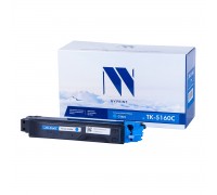 Тонер-картридж NV Print NV-TK5160C для для Kyocera ECOSYS P7040cdn, TK-5160C (совместимый, голубой, 12000 стр.)
