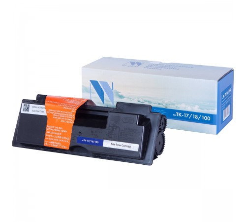 Лазерный картридж NV Print NV-TK17, 18, 100 для Kyocera FS-1000+, 1010, 1050, FS-1018MFP, 1118MFP (совместимый, чёрный, 7200 стр.)