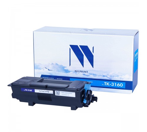 Лазерный картридж NV Print NV-TK3160NC для для Kyocera ECOSYS P3045dn, 3050dn, 3055dn, 3060dn (БЕЗ ЧИПА) (БЕЗ ГАРАНТИИ) (совместимый, чёрный, 12500 стр.)